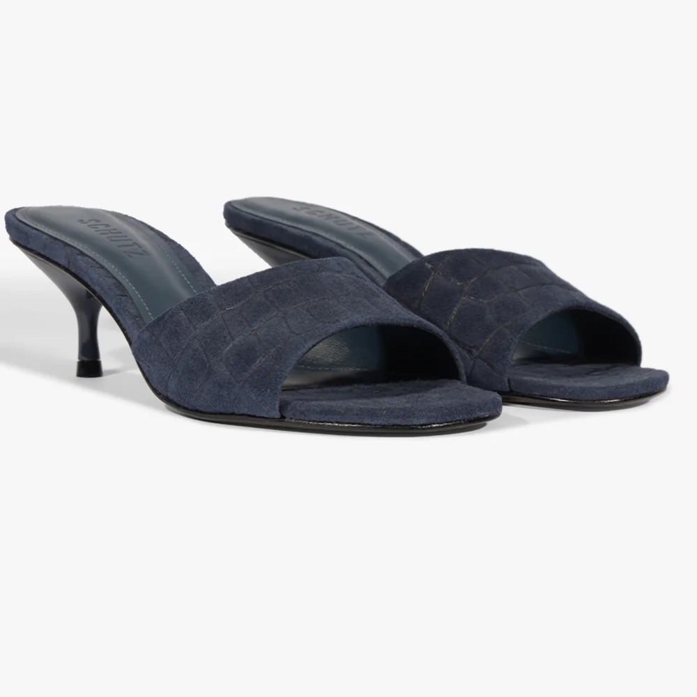 NWT SCHUTZ DETHALIA ROUND SANDAL slide